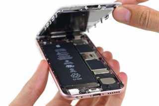 iPhone 6s bị ‘mổ bụng’, lộ pin 1.715 mAh