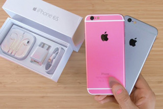 iPhone 6S chưa ra đã có hàng nhái màu hồng