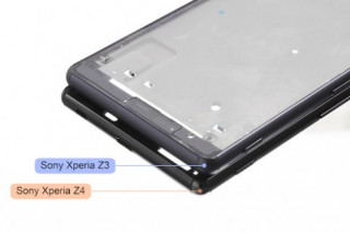 Khung viền mỏng 6,3 mm của Xperia Z4 lộ diện