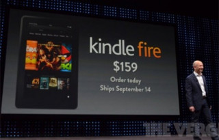 Kindle Fire 7 inch mới nhanh hơn, pin tốt hơn, giá chỉ từ 159 USD