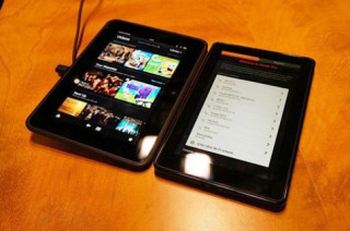 Kindle Fire HD đọ cấu hình với Kindle Fire và Nexus 7
