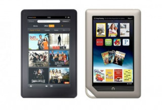 Kindle Fire và Nook chiếm 40% thị phần tablet Android