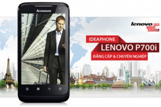 Lenovo P700i – điện thoại pin ‘khủng’ 2.500 mAh