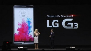 LG G3 trình làng với màn hình QHD siêu nét viền mỏng