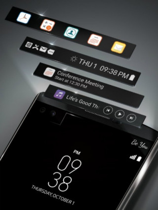 LG ra smartphone Android có hai màn hình cùng một mặt