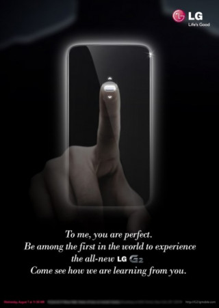 LG xác nhận thiết kế lạ trên smartphone G2