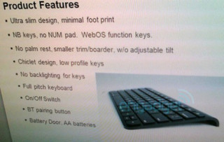 Lộ ảnh phụ kiện tablet chạy webOS của HP