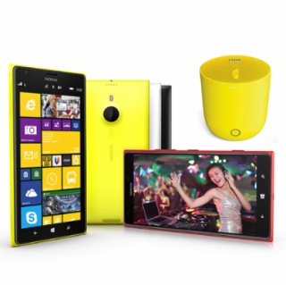 Lumia 1520 ra mắt với phụ kiện âm thanh độc đáo JBL Playup