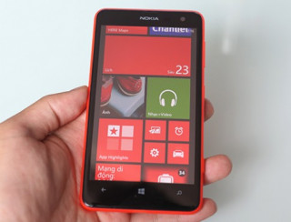 Lumia 625 - smartphone có màn hình lớn nhất của Nokia tại Việt Nam