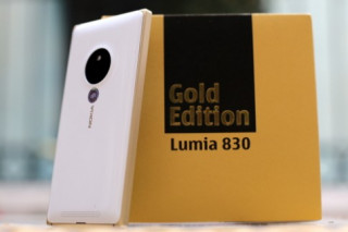 Lumia 830 phiên bản vàng có giá 7,99 triệu đồng