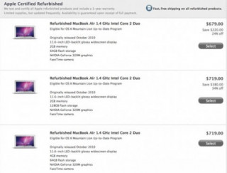 MacBook Air giá từ 679 USD trên Apple Store