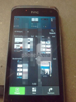 Mẫu điện thoại lạ của HTC chạy Android 4.0
