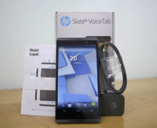 Mở hộp HP Slate 6 Voice Tab - phablet 2 sim tầm trung