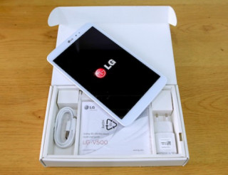 Mở hộp máy tính bảng G Tablet 8.3 giá 8 triệu đồng của LG