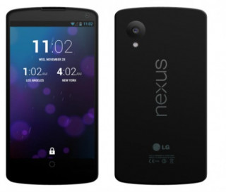 Một số hình ảnh về LG Nexus 5 được dựng từ máy tính