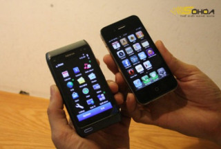 N8 đọ lướt web với iPhone 4 và Desire