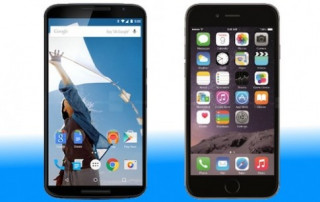 Nexus 6 đọ cấu hình iPhone 6 Plus, Note 4, LG G3