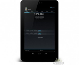 Nexus 7 ‘ép xung’ lên 2 GHz thành công