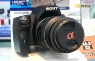 Ngắm DSLR Alpha A290 của Sony