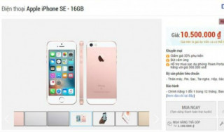 Nhiều cửa hàng nhận đặt iPhone SE, giá từ 10,5 triệu đồng