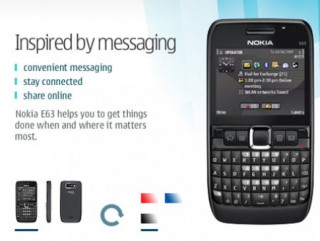 Nokia E63 có thêm màu đen