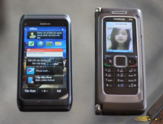 Nokia E7 vs. E90