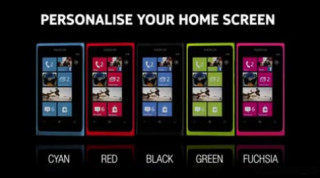 Nokia Lumia 800 thêm màu xanh lá và đỏ