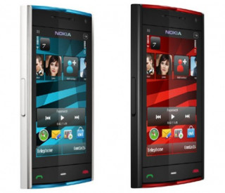 Nokia X6 sử dụng cảm ứng điện dung