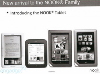 Nook Tablet, đối thủ Kindle Fire lộ diện
