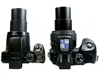 Olympus SP-570UZ ‘đối đầu’ Nikon Coolpix P80