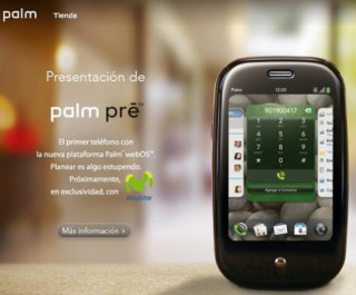 Palm Pre trình làng phiên bản GSM