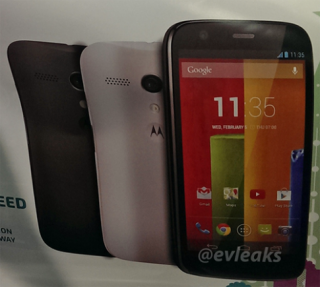 Phiên bản giá rẻ của Moto X sở hữu màn hình HD 4,5 inch