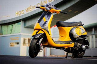 Piaggio Vespa Độ dàn áo Lamborghini tại Sài Gòn