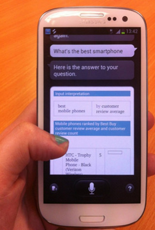 S-Voice xem smartphone Windows Phone là tốt nhất