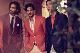 Sam Webb, Maximiliano Patane và Jae Yoo lịch lãm trong lookbook xuân hè 2013 của Brioni