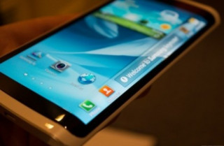 Samsung sắp ra smartphone có màn hình uốn quanh thân máy