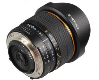 Samyang 8 mm f/3.5 thêm bản cho máy Nikon