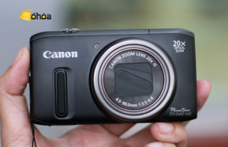 Siêu zoom 20x nhỏ gọn của Canon