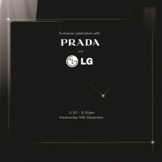 Smartphone của LG và Prada ra mắt 14/12