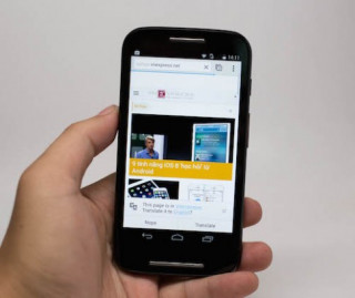 Smartphone giá rẻ mới của Motorola về Việt Nam