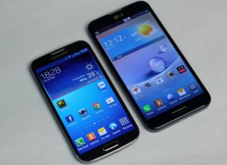 So sánh thiết kế của Galaxy S4 và Optimus G Pro