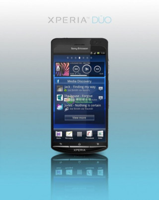 Sony Ericsson Xperia Duo lõi kép tốc độ 1,4GHz