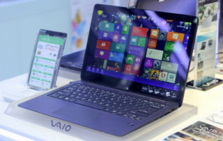 Sony giới thiệu laptop VAIO biến hình ở Hà Nội