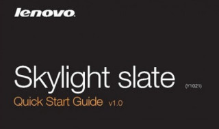 Tablet của Lenovo mang tên Skylight slate