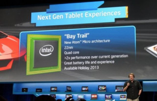 Tablet Windows 8 dùng chip Intel bốn lõi ra mắt cuối năm