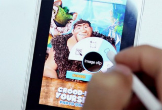 Thiết kế e-card trên Samsung Galaxy Note 4