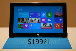 Thông tin Microsoft Surface giá 199 USD gây bất ngờ
