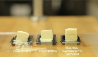 Thử nhiệt độ vi xử lý smartphone bằng bơ