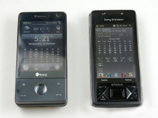 Touch Pro khoe dáng bên Xperia X1