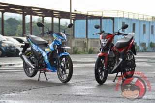 Vẻ đẹp của Suzuki Satria F150 FI và Honda Sonic 150cc FI